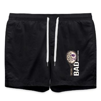 Badminton Badminton Joueur de badminton Crossminton - Short de bain - noir - Devant - AI Model Male 185 light (185cm)