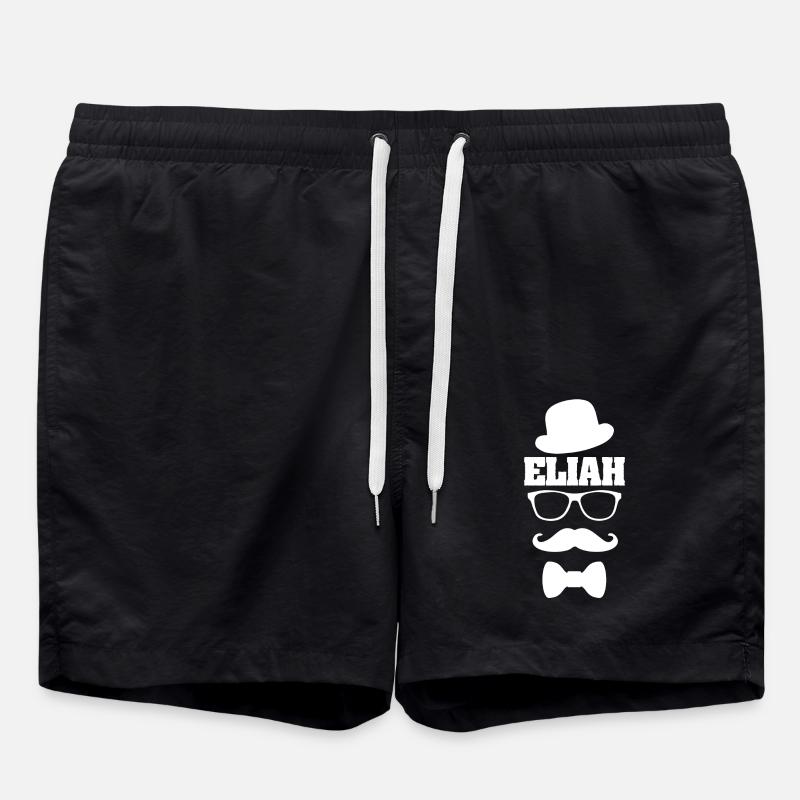 Elijah - Swim Trunks - black