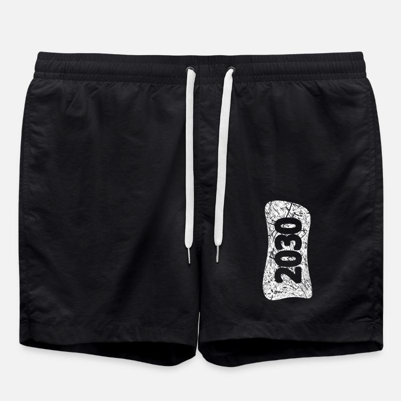 2030 - Badeshorts - Schwarz