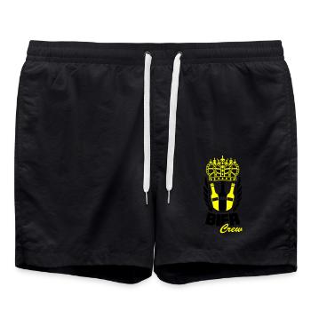 Équipage de la bière - Short de bain - noir - Devant - AI Model Male 185 light (185cm)