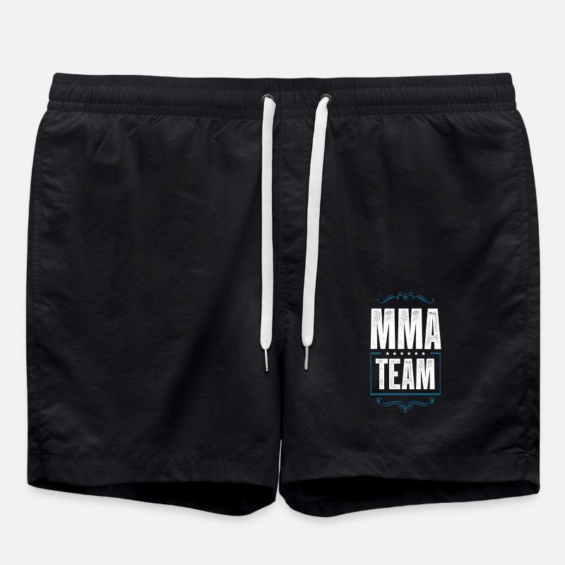 Mma Team - Swim Trunks - black