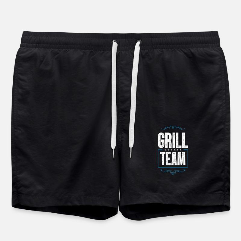 Grill Team - Swim Trunks - black