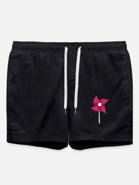 Wind turbine wind turbines - Swim Trunks - black