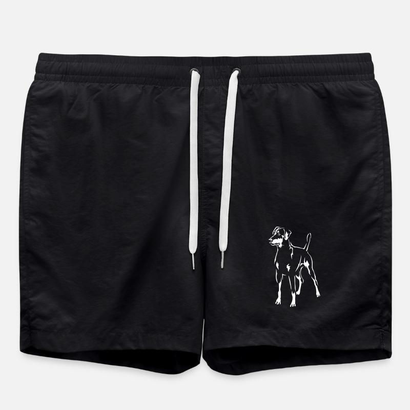 Dobermann "Black Edition" - Badeshorts - Schwarz