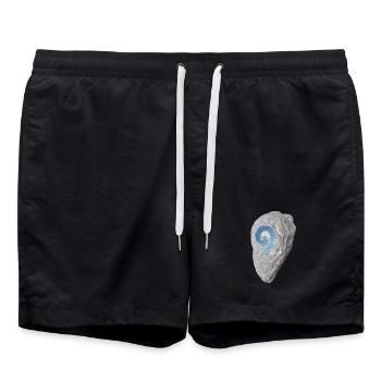 Hearth stone - Swim Trunks - black - Front - AI Model Male 185 light (185cm)