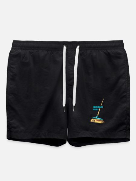 Broom Housemans ami | Balai - Short de bain - noir