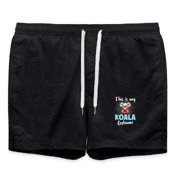 Koala Koala Ours - Short de bain - noir - Devant - AI Model Male 185 light (185cm)