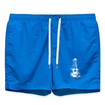 Ukulele Graffiti - Swim Trunks - cobalt blue - Front