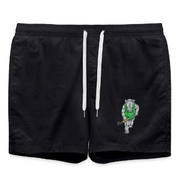 Rhino Field Hockey Field Hockey Stick - Swim Trunks - black - Front - AI Model Male 185 light (185cm)