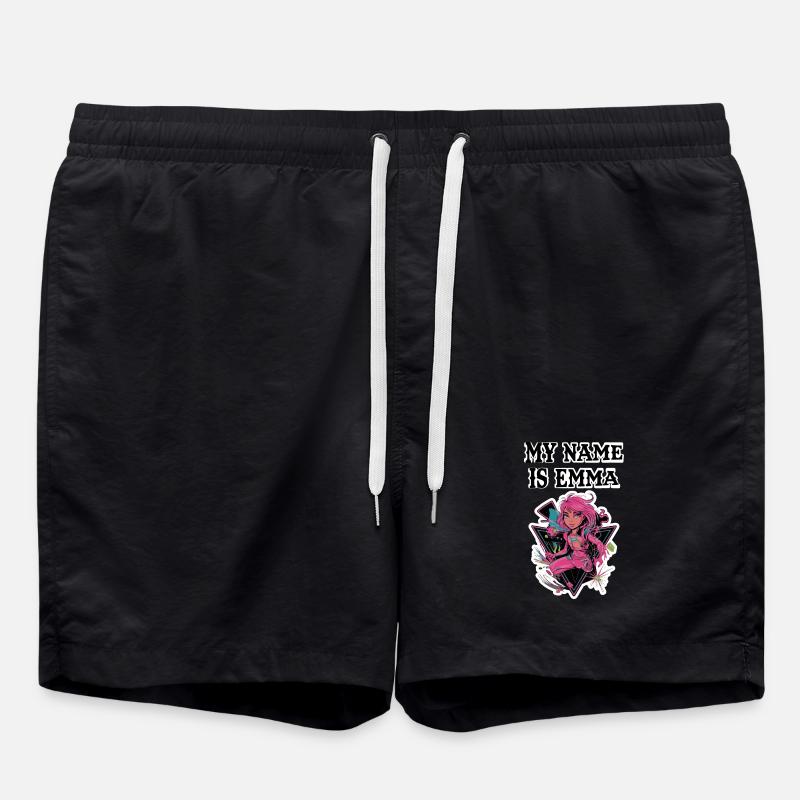 Mein Name ist Emma 2026 - Badeshorts - Schwarz