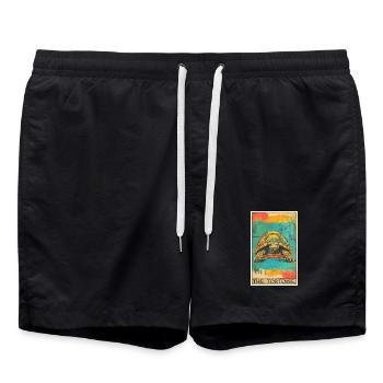 Tortues Tortue - Short de bain - noir - Devant - AI Model Male 185 light (185cm)