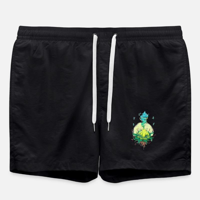 06. Heilerseele - Badeshorts - Schwarz