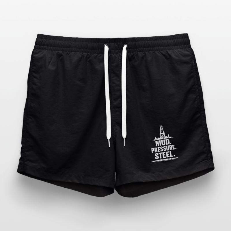 Offshore Drill Rig Drill Bit Drilling Floor Offshore Swim Trunks