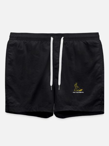 Lustige Admin Geschenke Sys Admin Programmierer - Badeshorts - Schwarz