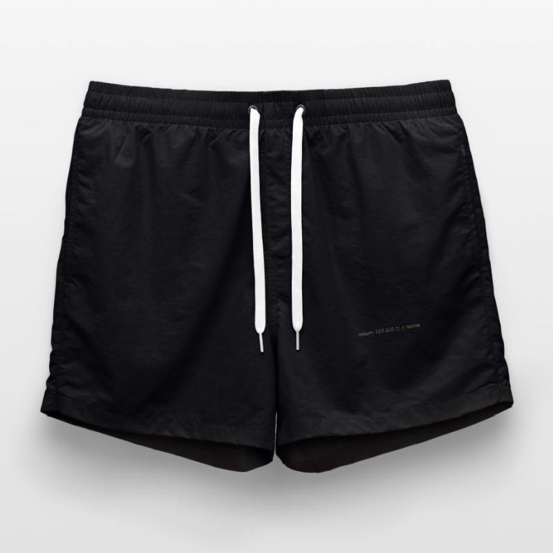 Programmer Nerd IT Joke Developer Home Swim Trunks