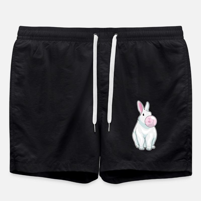 Rabbit Chewing Gum - Swim Trunks - black