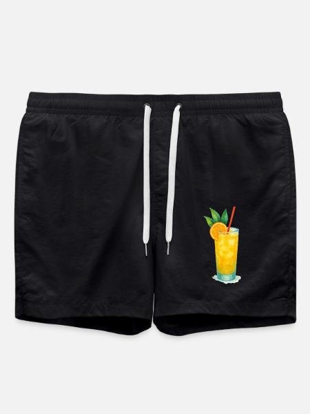 Cocktail 1 - Swim Trunks - black