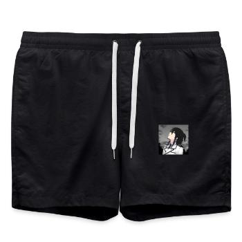 Dear Valentine - Swim Trunks - black - Front - AI Model Male 185 light (185cm)