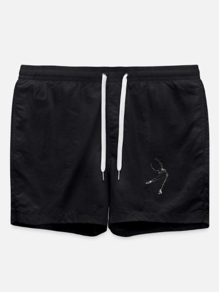 figure skating - Swim Trunks - black
