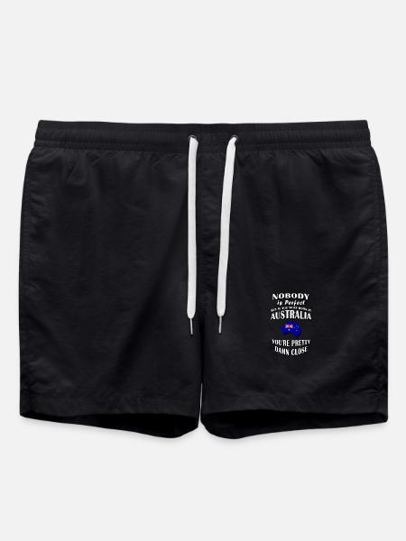 BORN IN AUSTRALIA / Australia / Commonwealth - Swim Trunks - black