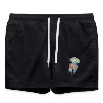 Méduse - Short de bain - noir - Devant - AI Model Male 185 light (185cm)