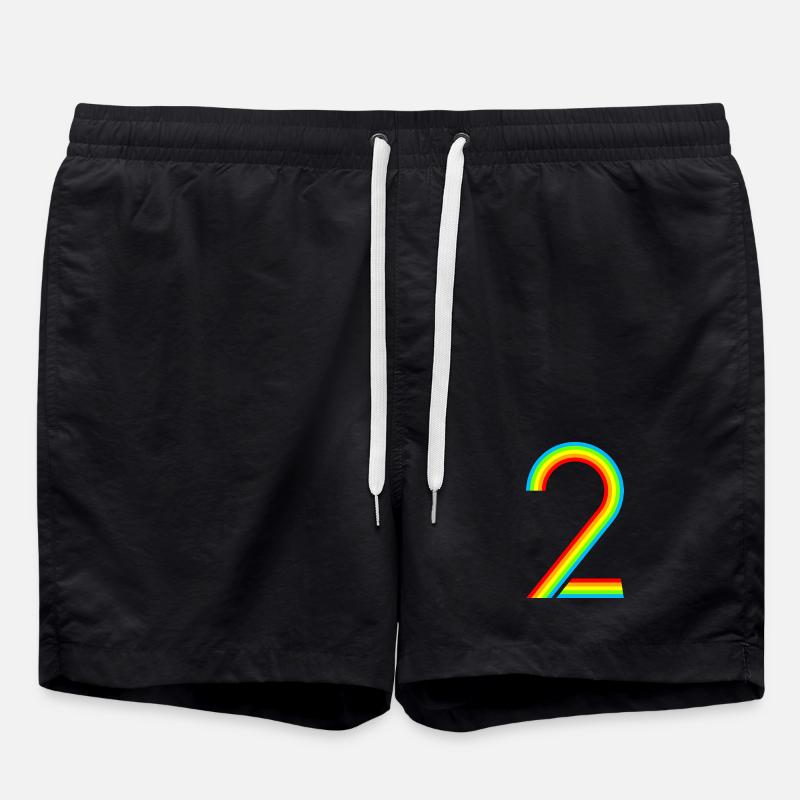 Schon 2 Jahre! - Badeshorts - Schwarz