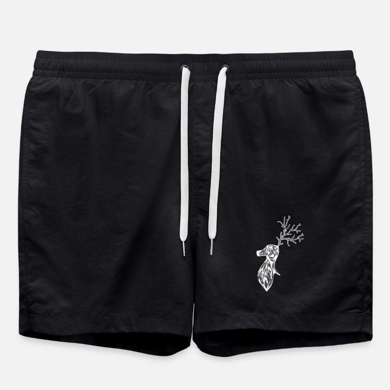 Cerf - Short de bain - noir