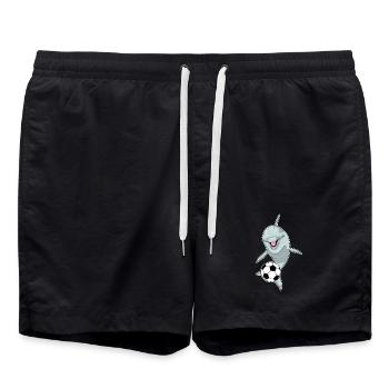Delfin Footballeur Football - Short de bain - noir - Devant - AI Model Male 185 light (185cm)