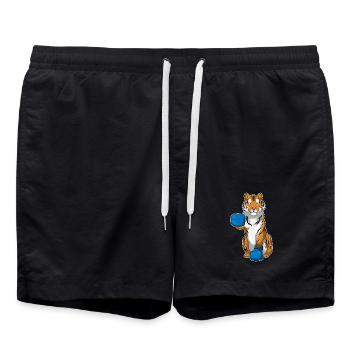 Boxeur Tiger Gants de boxe Boxe Boxe - Short de bain - noir - Devant - AI Model Male 185 light (185cm)