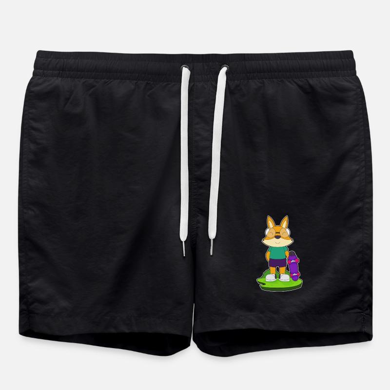 Fox Skater Skateboard - Short de bain - noir