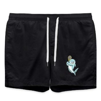 Raquette de tennis Shark Tennis - Short de bain - noir - Devant - AI Model Male 185 light (185cm)