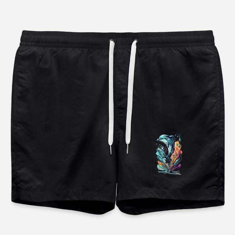 DOLPHIN - Swim Trunks - black