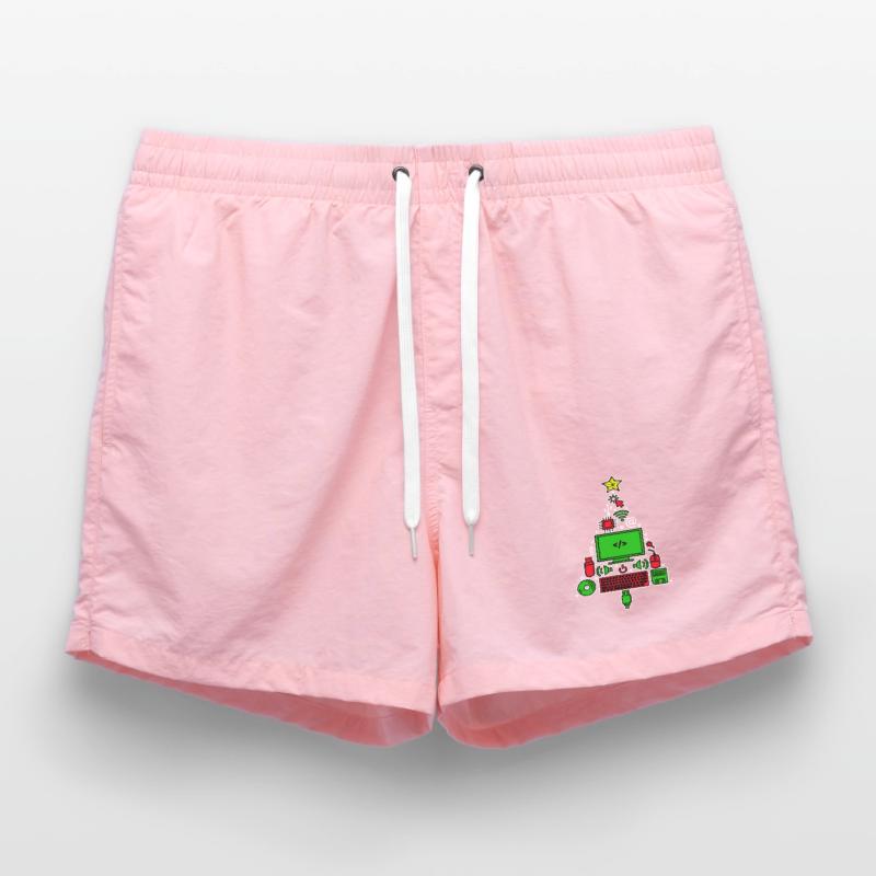 Code Debug Skripting Developer Computerfreak Badeshorts