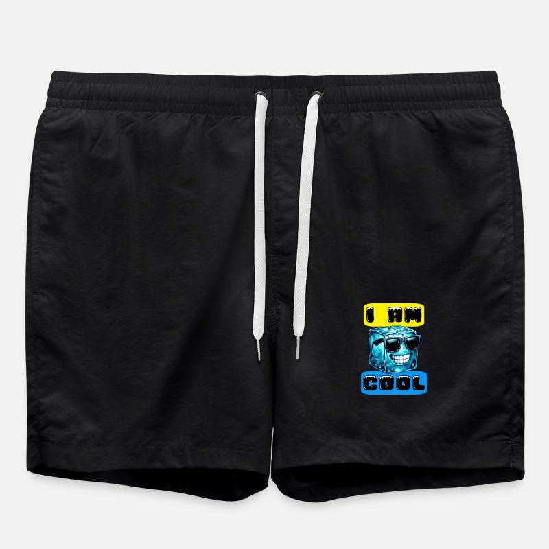 Ice - Swim Trunks - black