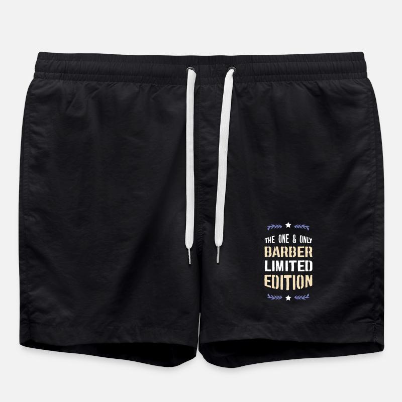 BARBER Édition Limitée - Short de bain - noir