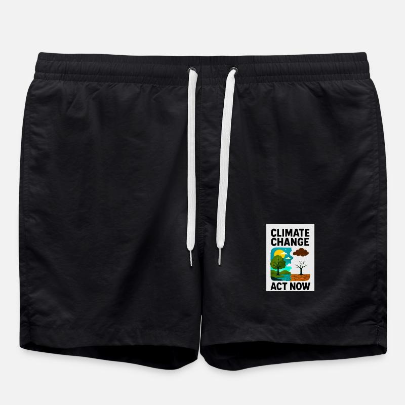 Climate change now - Swim Trunks - black