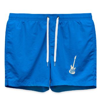 This Dad Rocks Rock Band Musique de guitare - Short de bain - cobalt blue - Devant