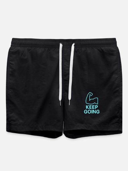 Durchhaltearm Keep Going - Swim Trunks - black