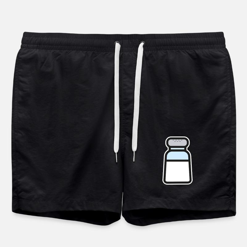 salt - Swim Trunks - black