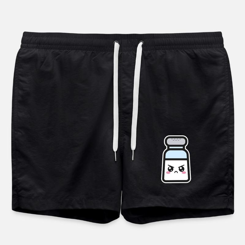 Salz - Badeshorts - Schwarz