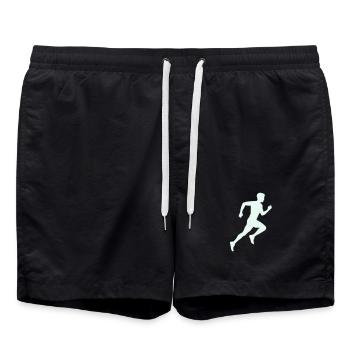 rennen_silhouette- - Short de bain - noir - Devant - AI Model Male 185 light (185cm)