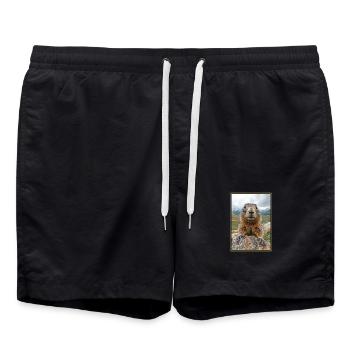 Marmottes Marmotte - Short de bain - noir - Devant - AI Model Male 185 light (185cm)