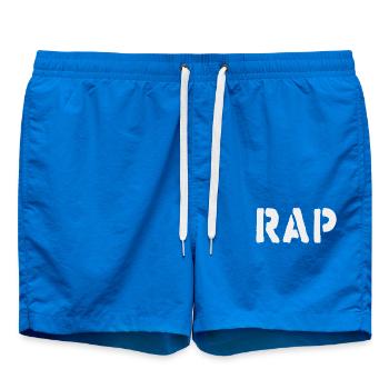 Beats and Rhymes : Musique rap - Short de bain - cobalt blue - Devant