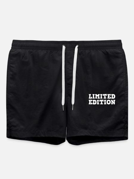 Limited Edition Saying - Swim Trunks - black