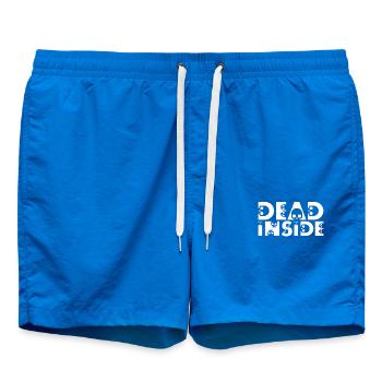 Totenköpfe. Innerlich tot - Badeshorts - Cobalt blue - Vorne