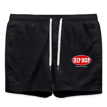 Commencé dans le parc. Hip-hop - Short de bain - noir - Devant - AI Model Male 185 light (185cm)