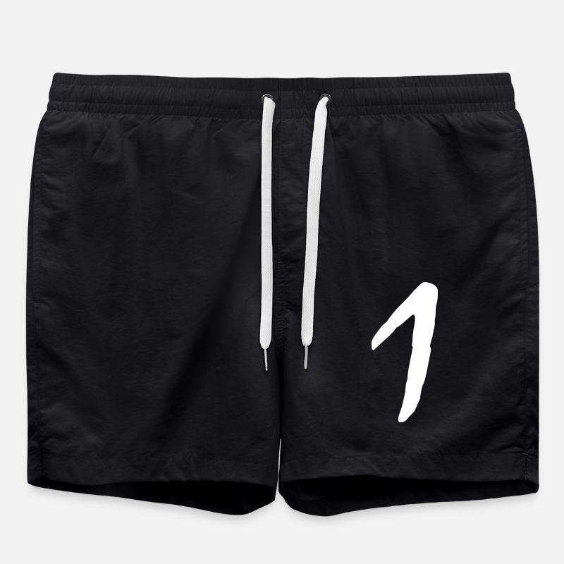 1 - Swim Trunks - black