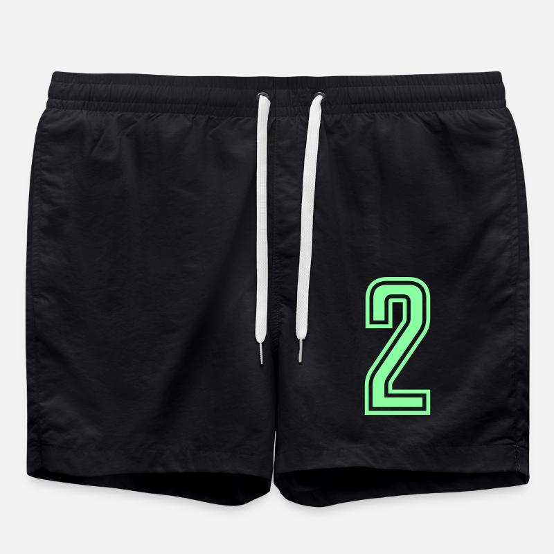 2 - Badeshorts - Schwarz