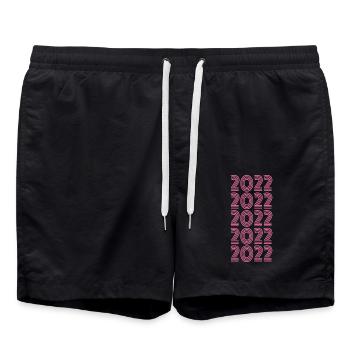 2022 - Short de bain - noir - Devant - AI Model Male 185 light (185cm)