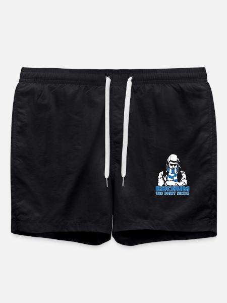 Bochum und sonst nichts - Badeshorts - Schwarz